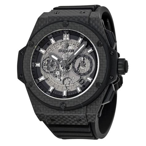 Hublot King Power Unico Skeleton Dial Automatic Carbon Fiber 